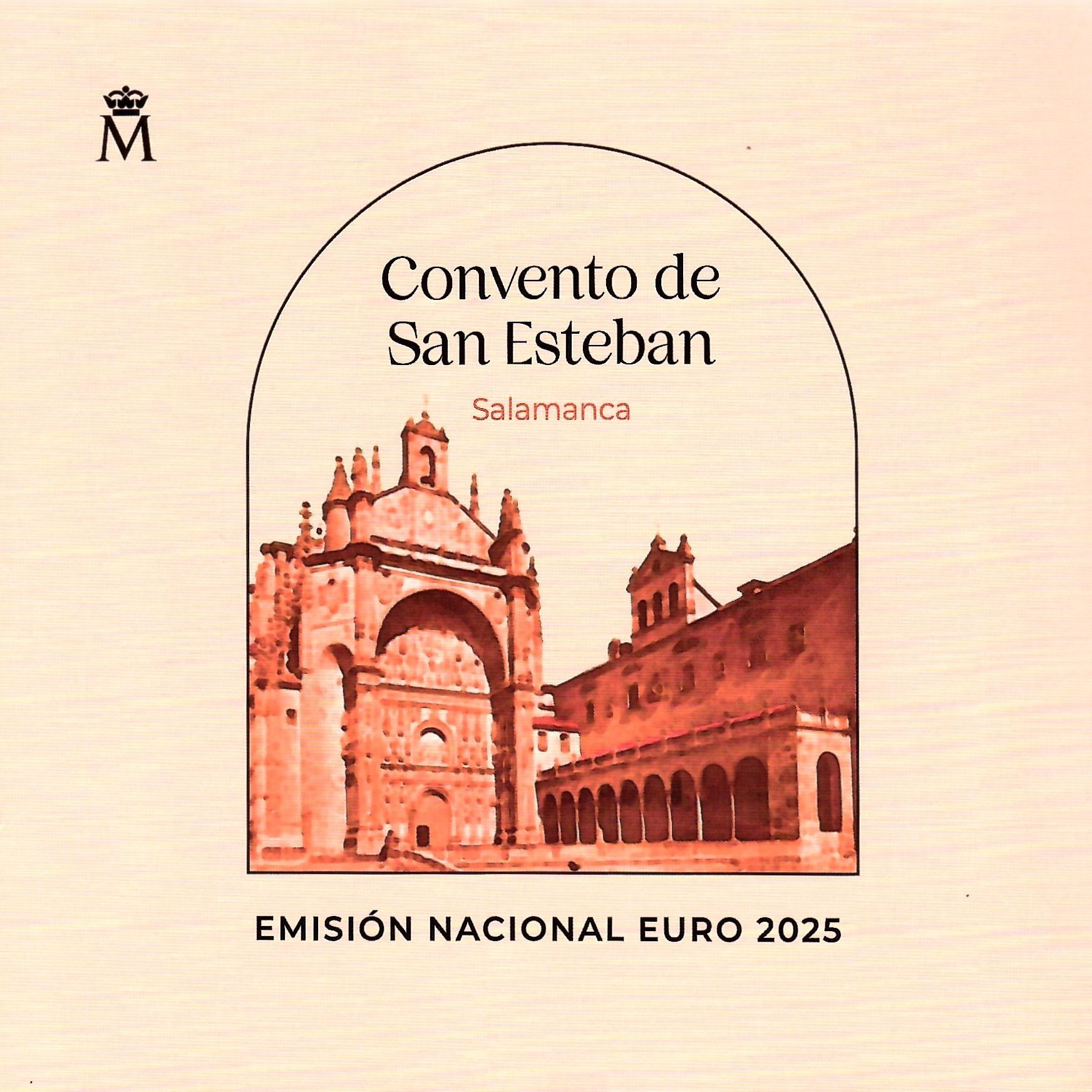 A poster for convento de san esteban in salamanca