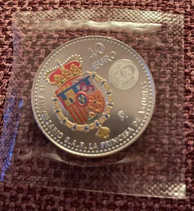 MONEDA PLATA 2023 PRINCESA LEONOR consultar precio