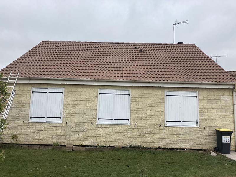 Après nettoyage de toiture