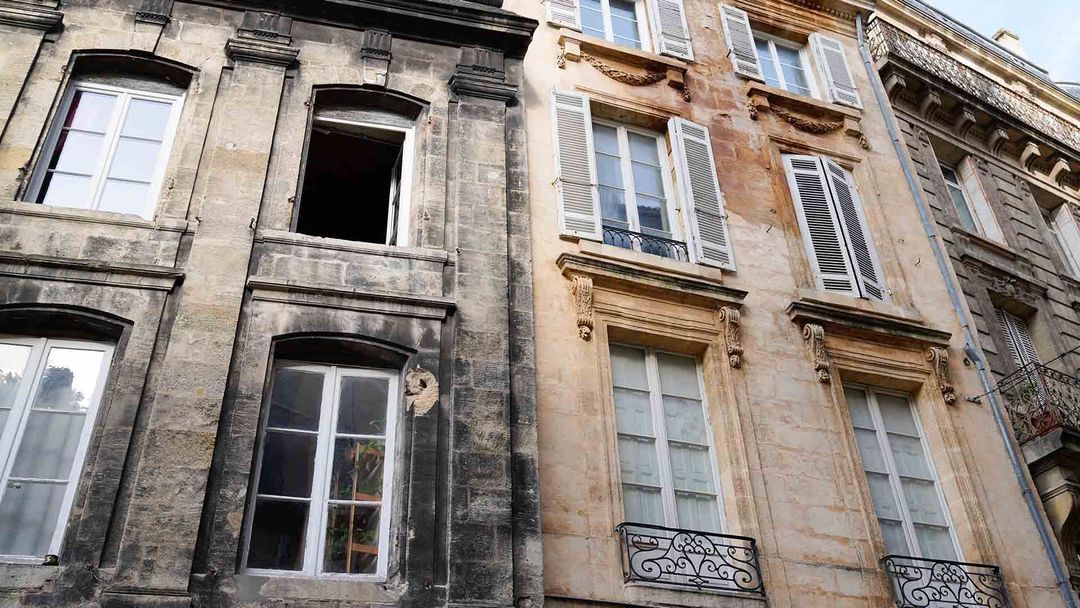 Avant/après ravalement de façade