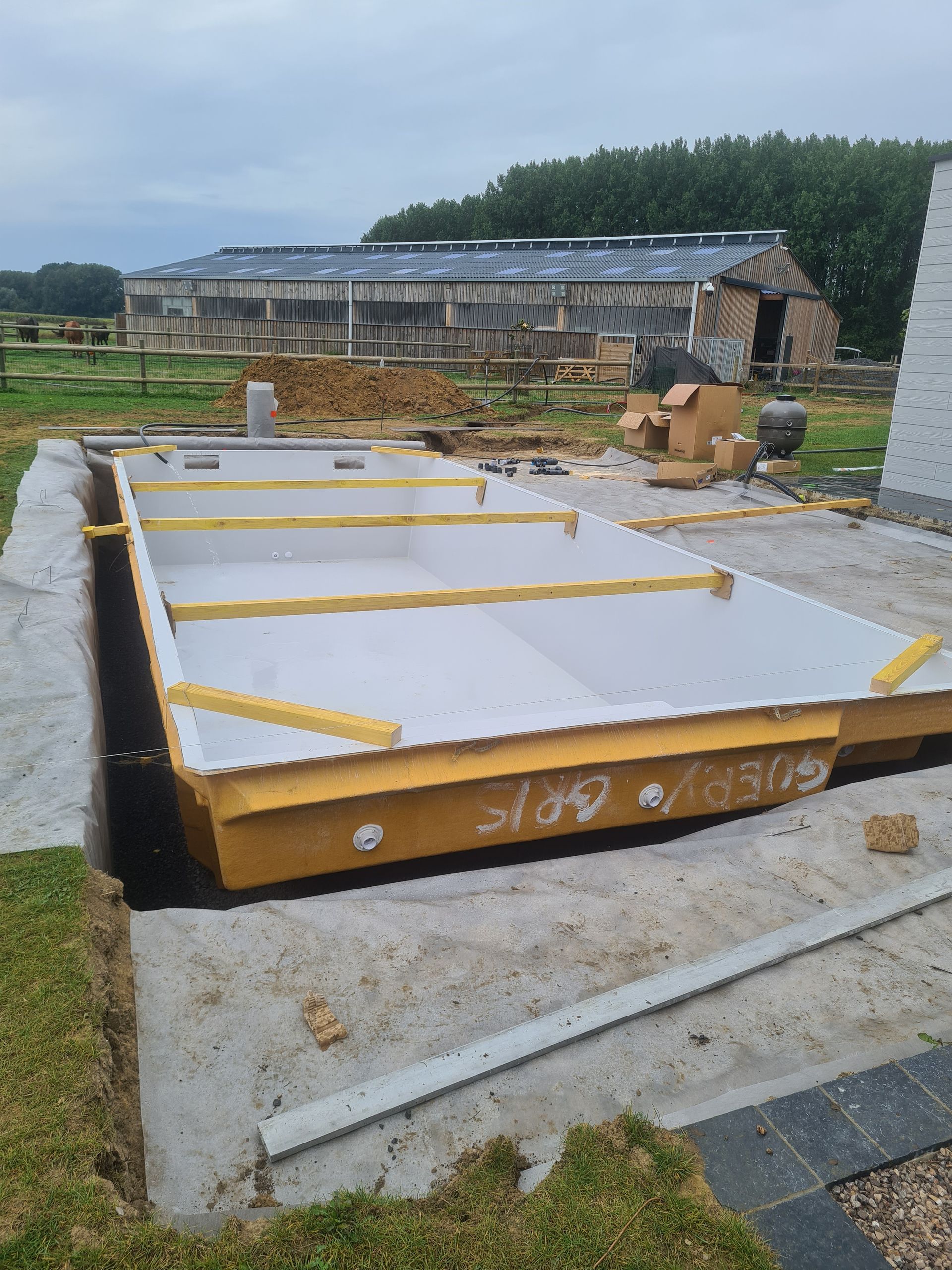 Travaux de terrassement