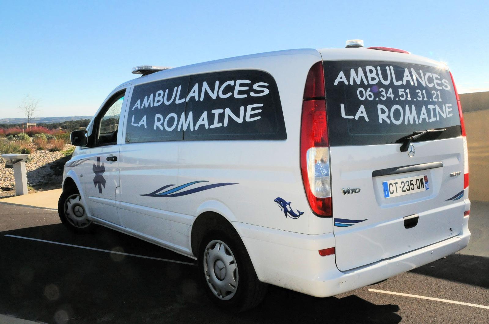 Ambulances La Romaine à Nîmes - Transport malades couchés