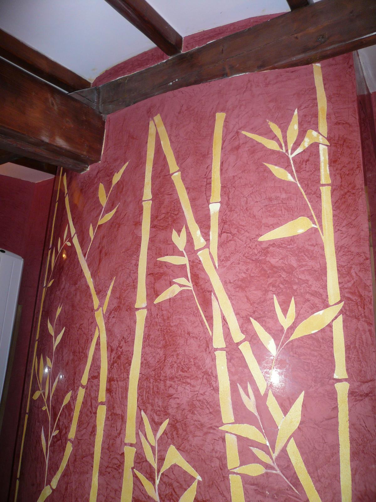 Stucco réalisé dans une salle de bains - TradiRenov