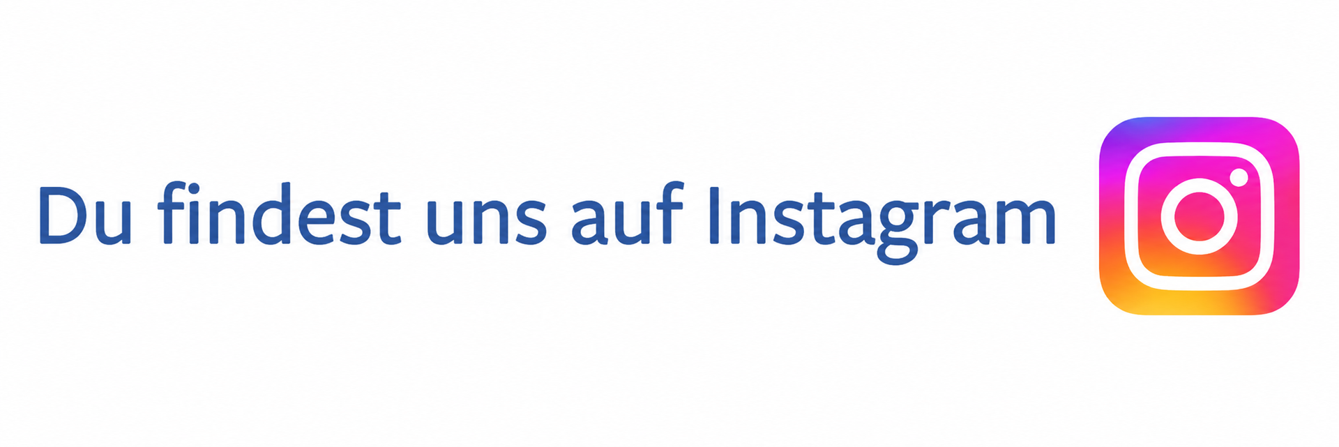 A facebook logo that says du findest uns auf