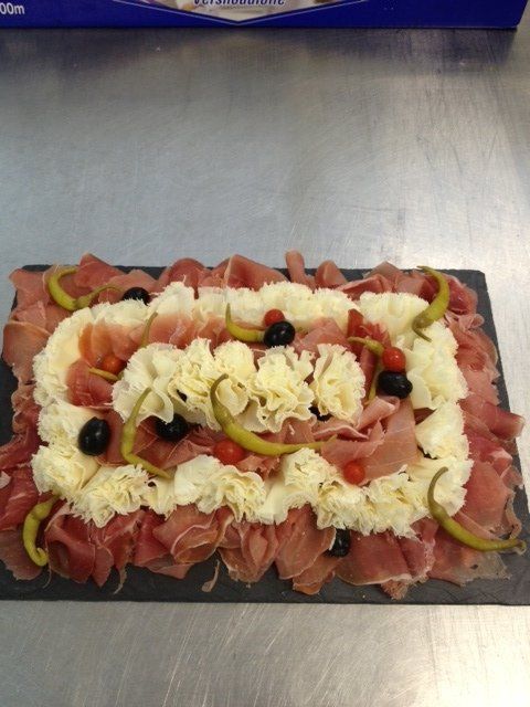 Plateau charcuterie/fromage par Bonnieu Traiteur