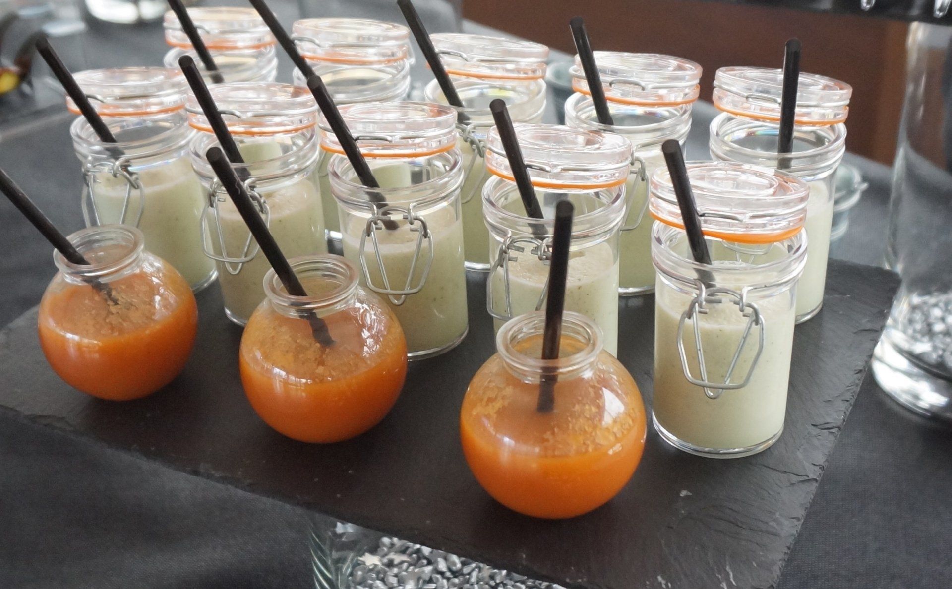 Verrines originales par Bonnieu Traiteur