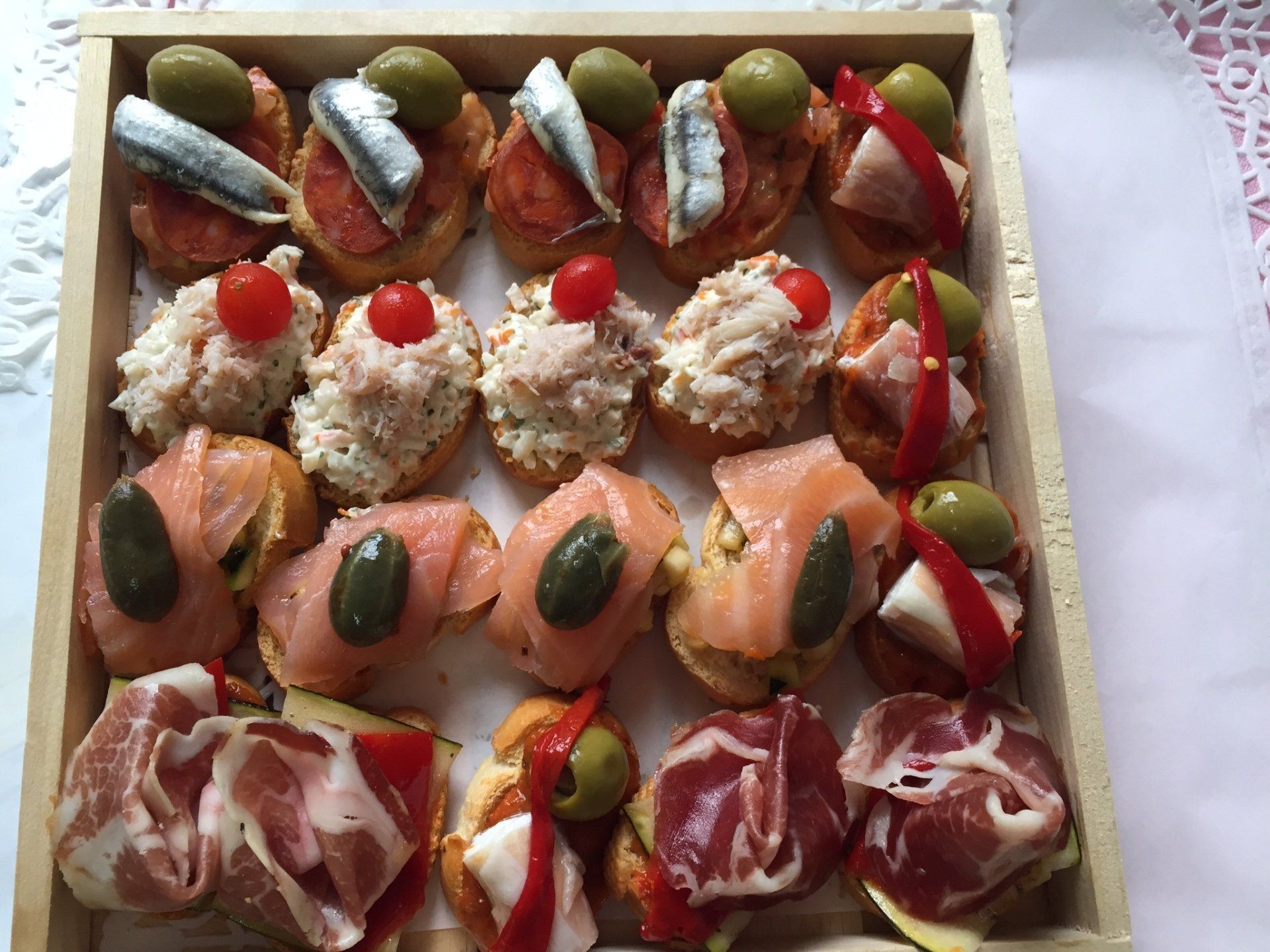Mix de Tapas par Bonnieu Traiteur