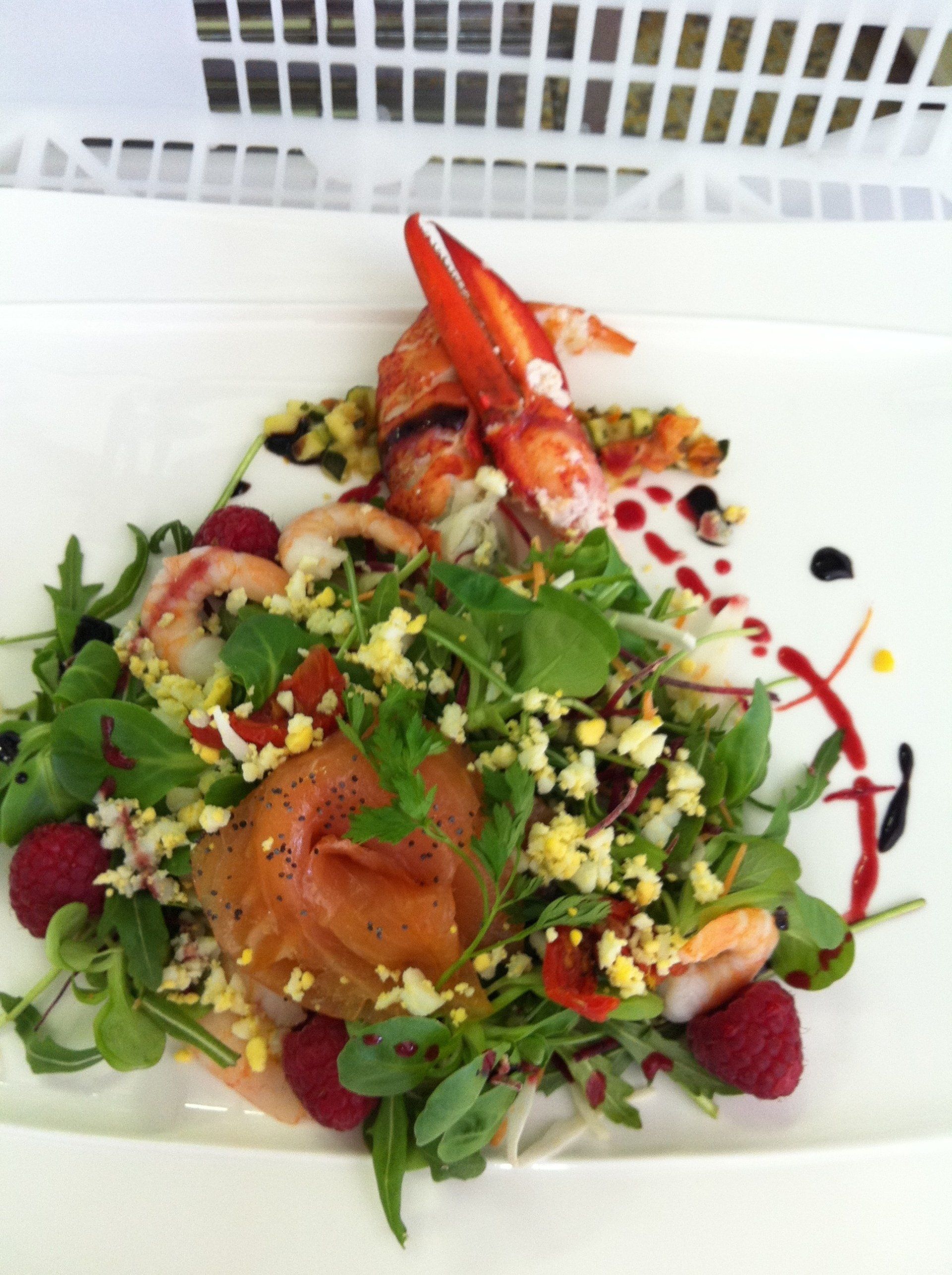 Assiette de la mer par Bonnieu Traiteur