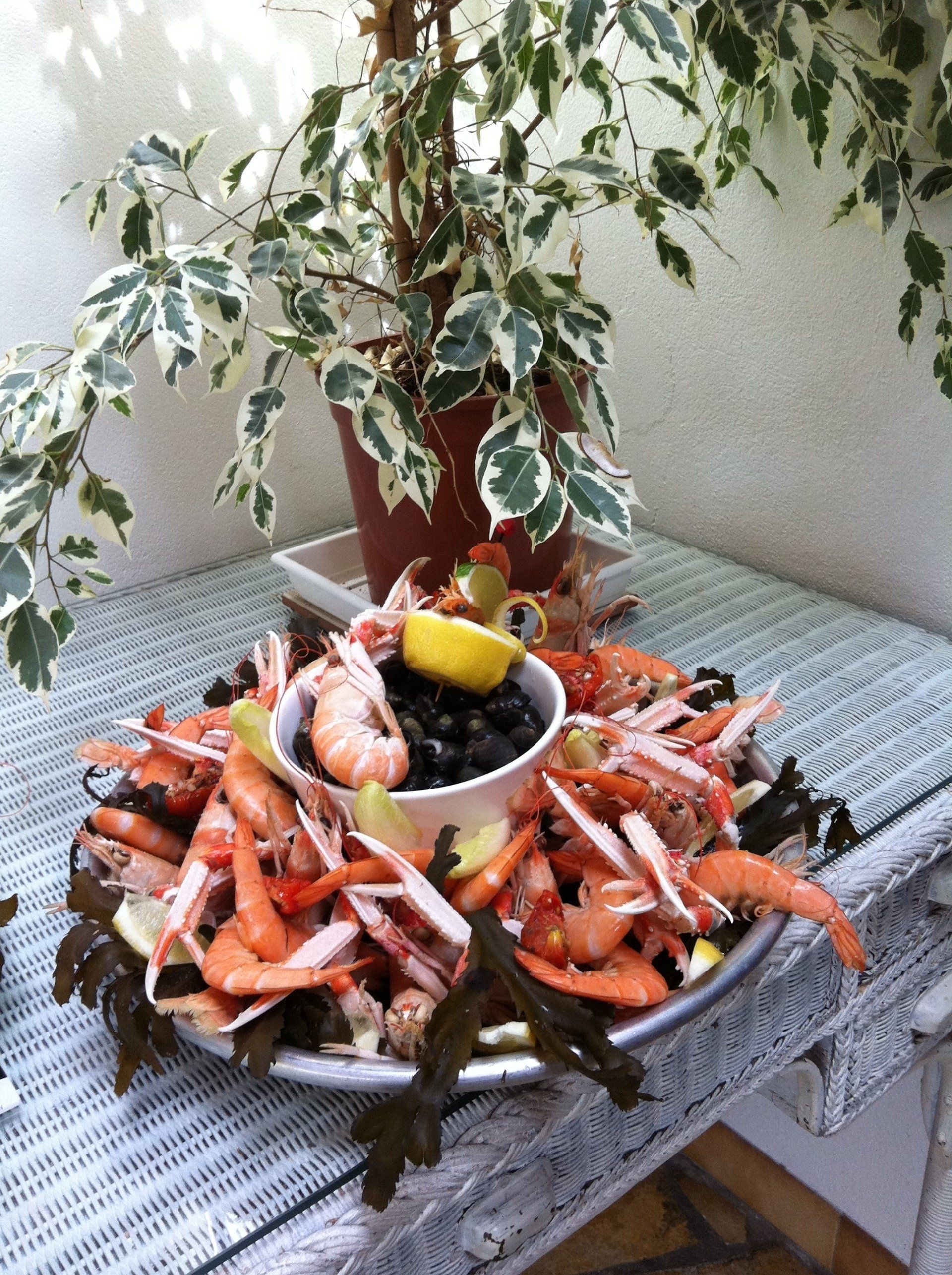 Plateau de fruits de mer par Bonnieu Traiteur