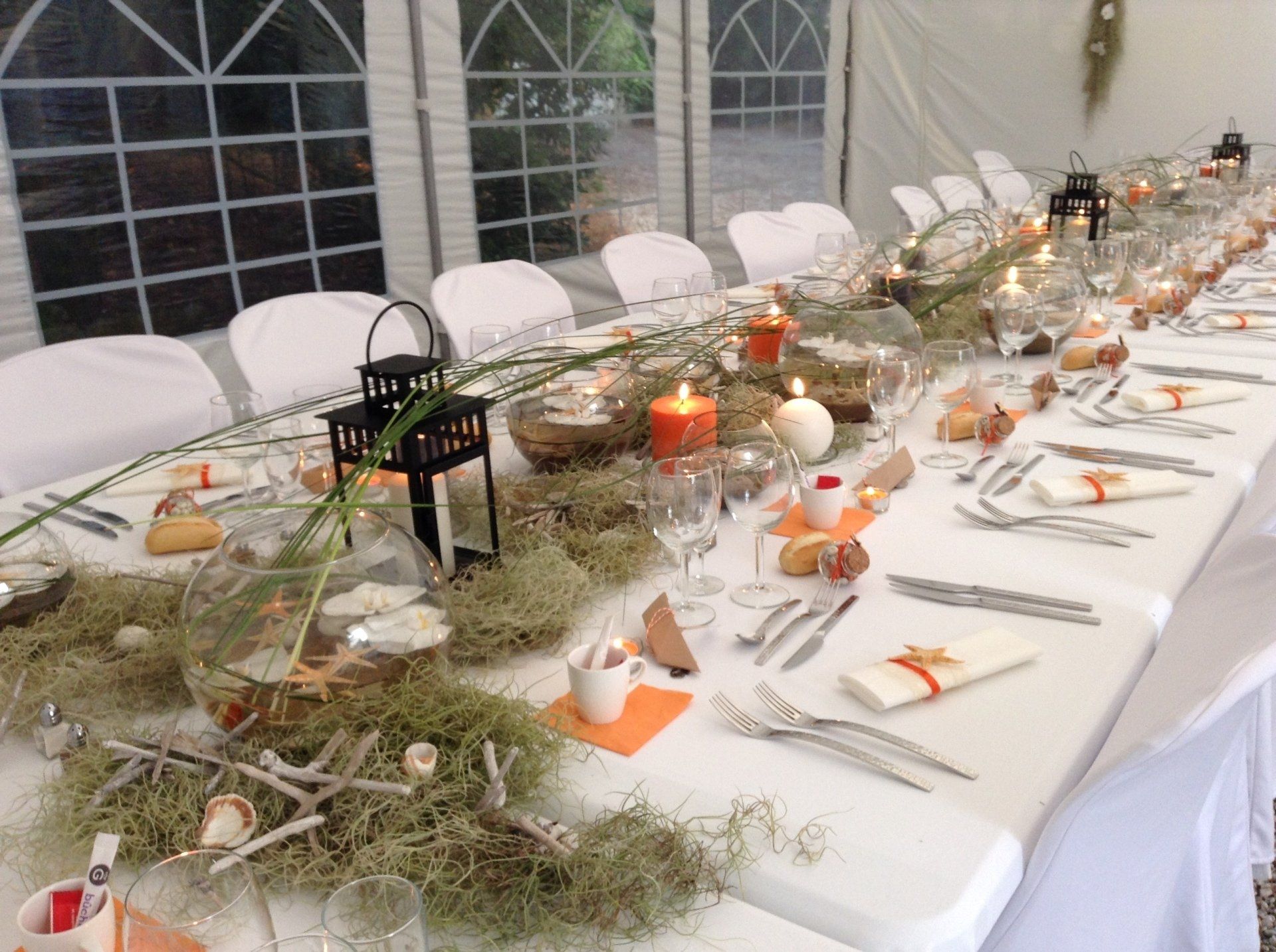 Table de réception par Bonnieu Traiteur