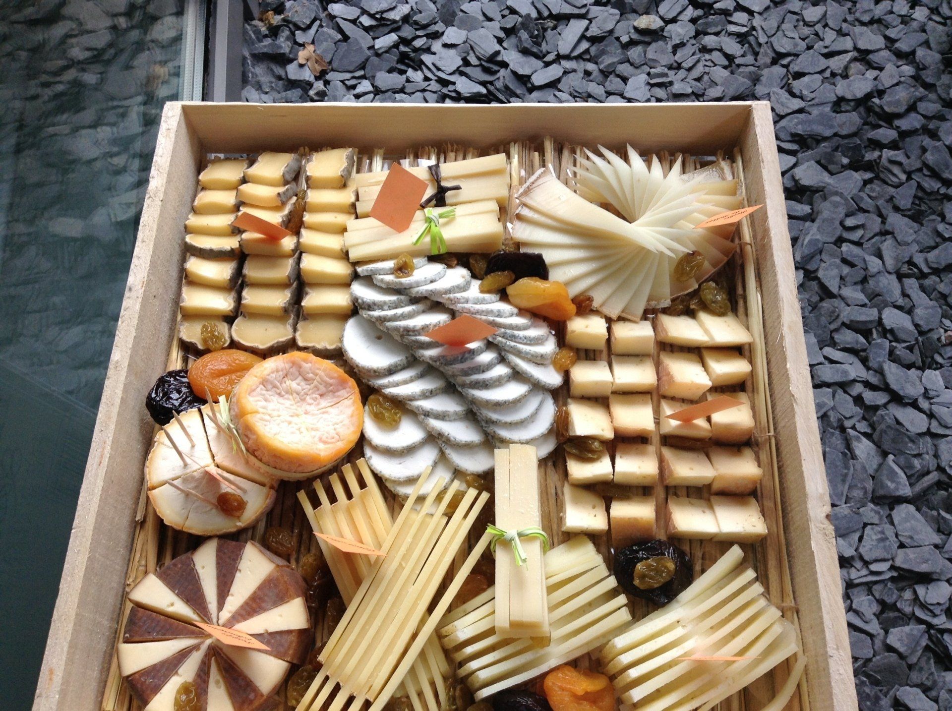 Plateau de fromages par Bonnieu Traiteur