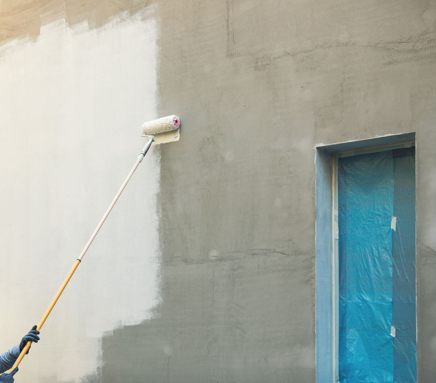 Peinture sur façade extérieure