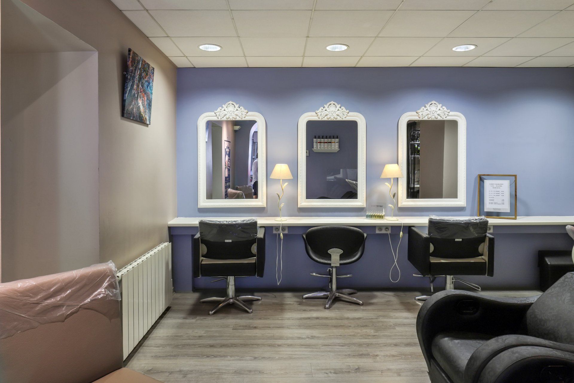Miroir salon de coiffure Datin