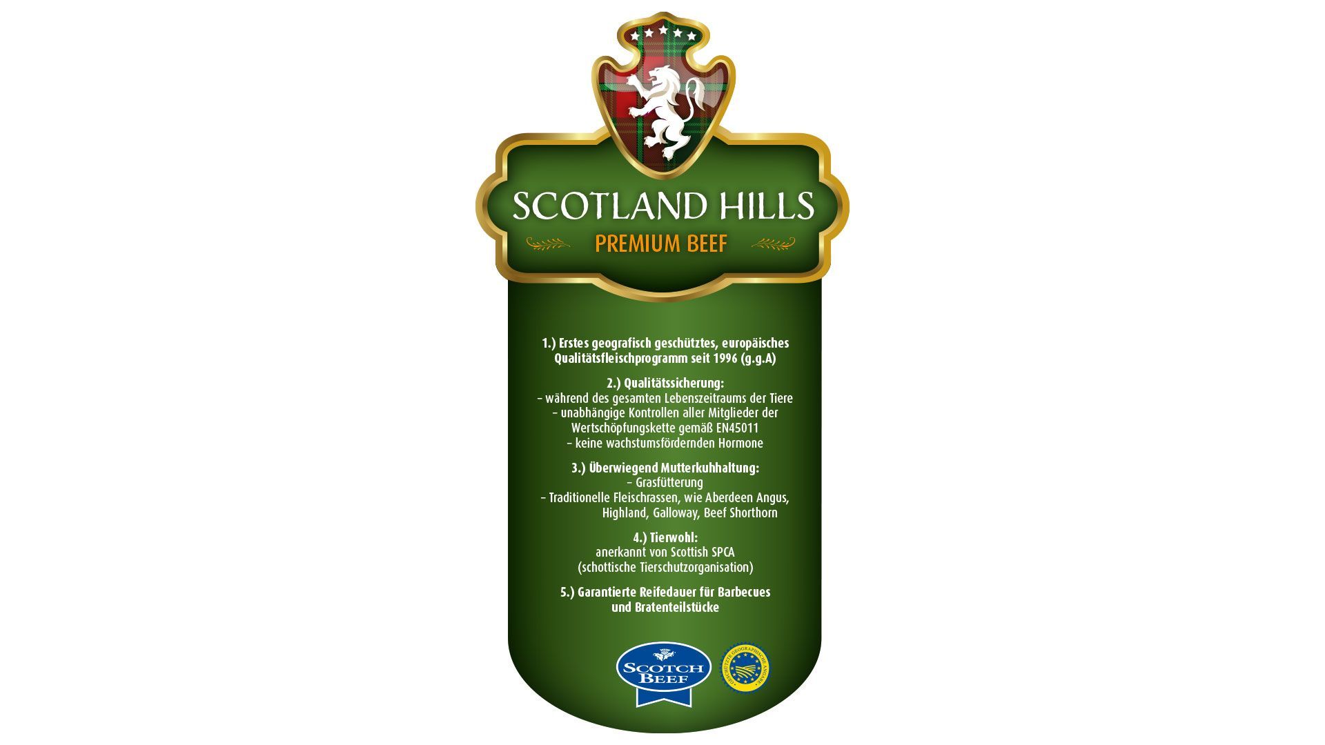 Scotland Hills Zertifikat