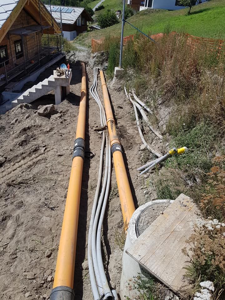 Tiefbau Leitung 1 - Gsponer AG Bauunternehmung