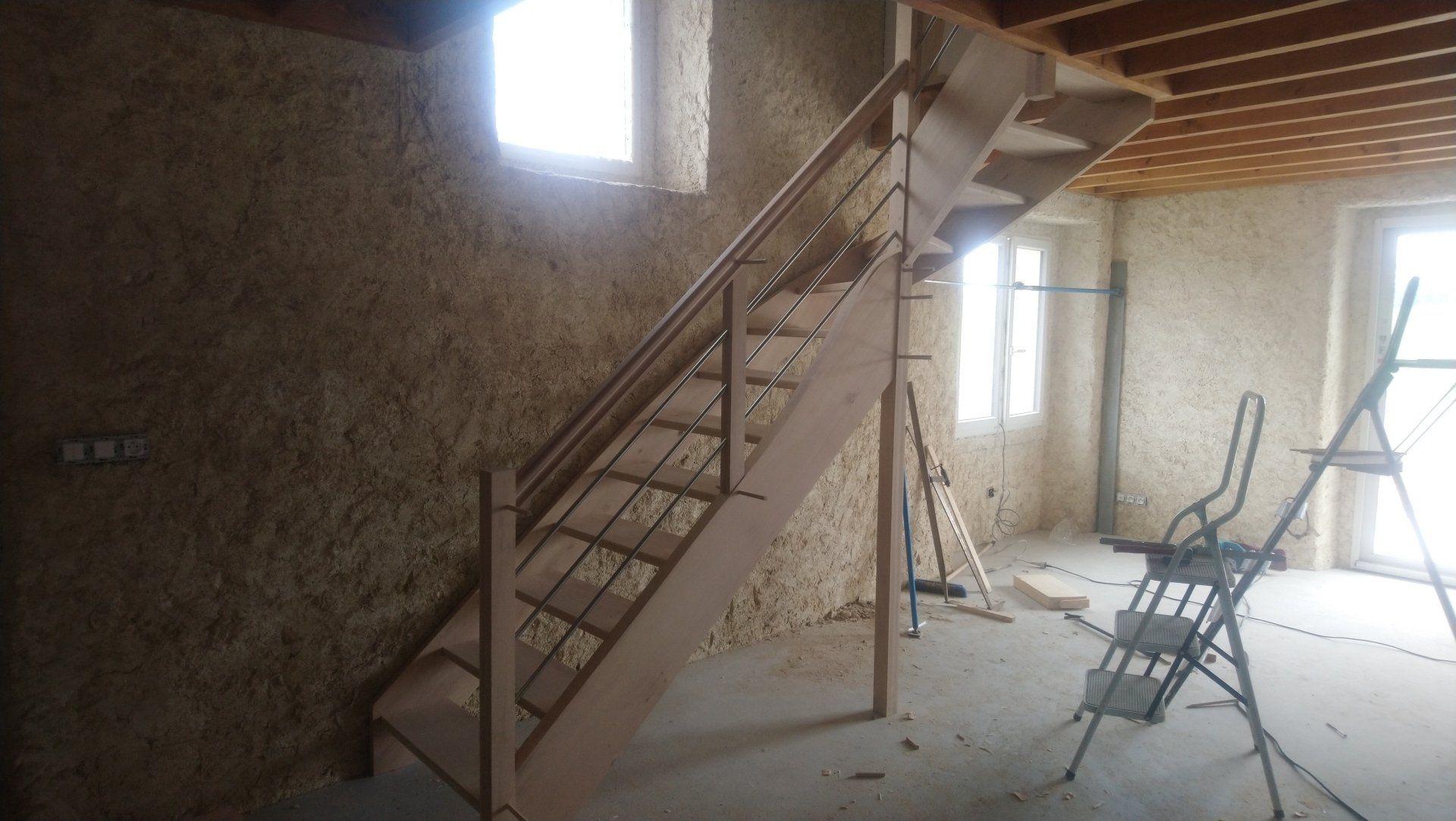 Fabrication d'escalier