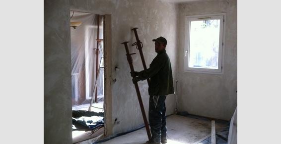 Dépose d'un mur porteur