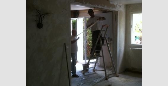 Habillage de l'IPN avec le placo