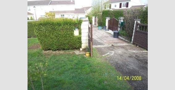 accès  parking avant pose dalle