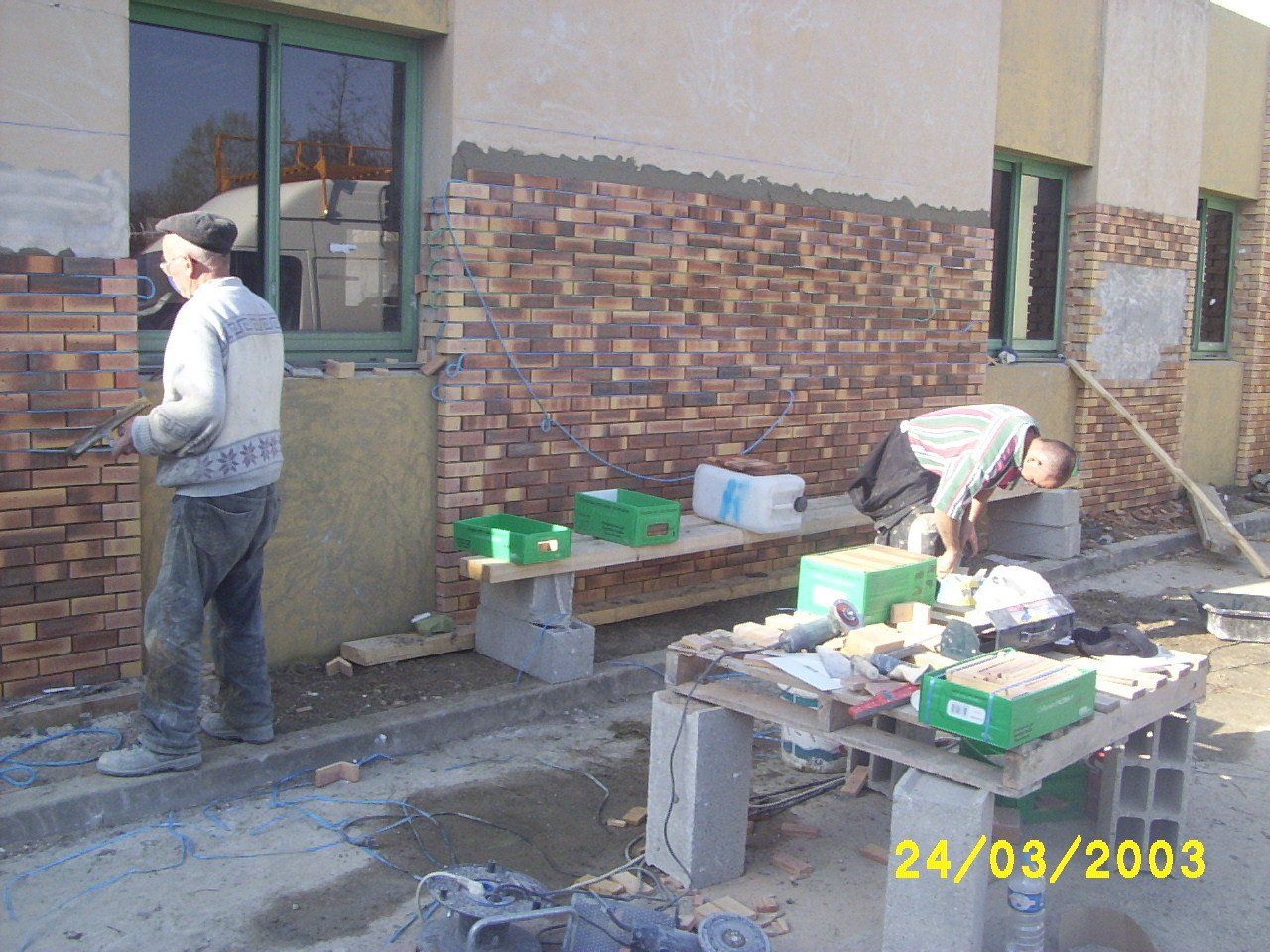 Rénovation façade bureaux