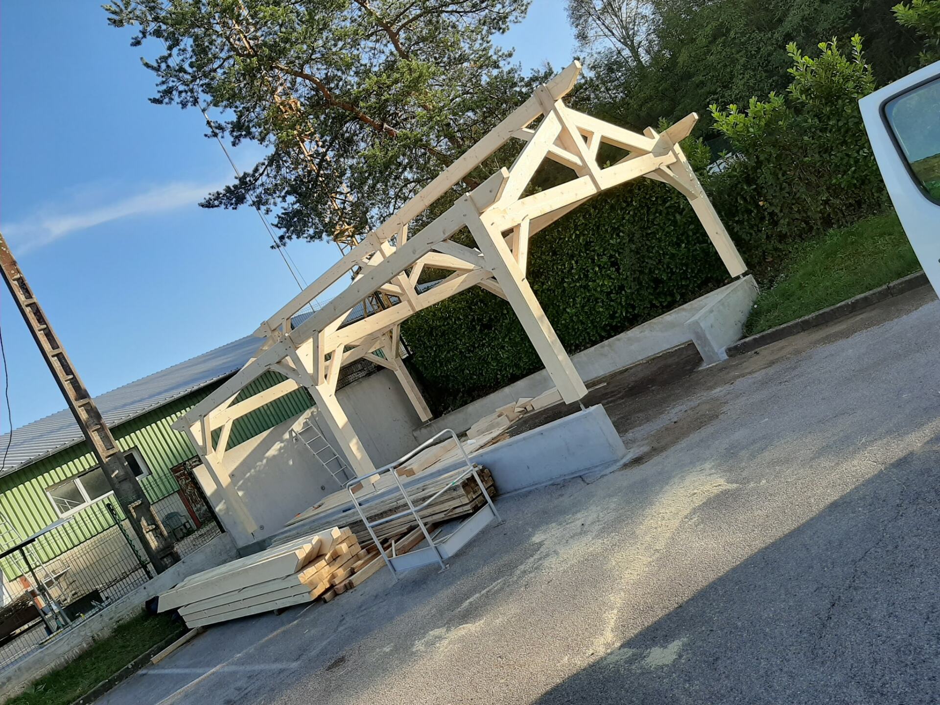 Travaux de charpente