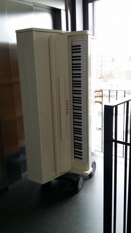 pianonkuljetusta
