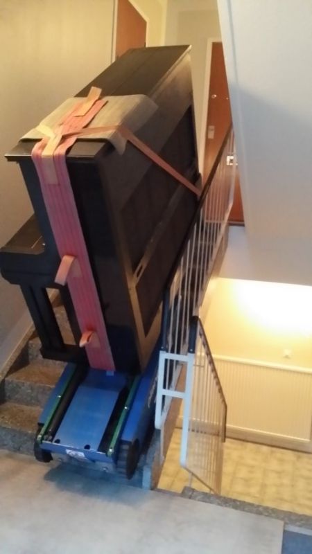 pianonkuljetusta