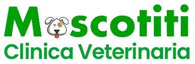 Un logotipo verde y blanco para la clínica veterinaria mascotati.