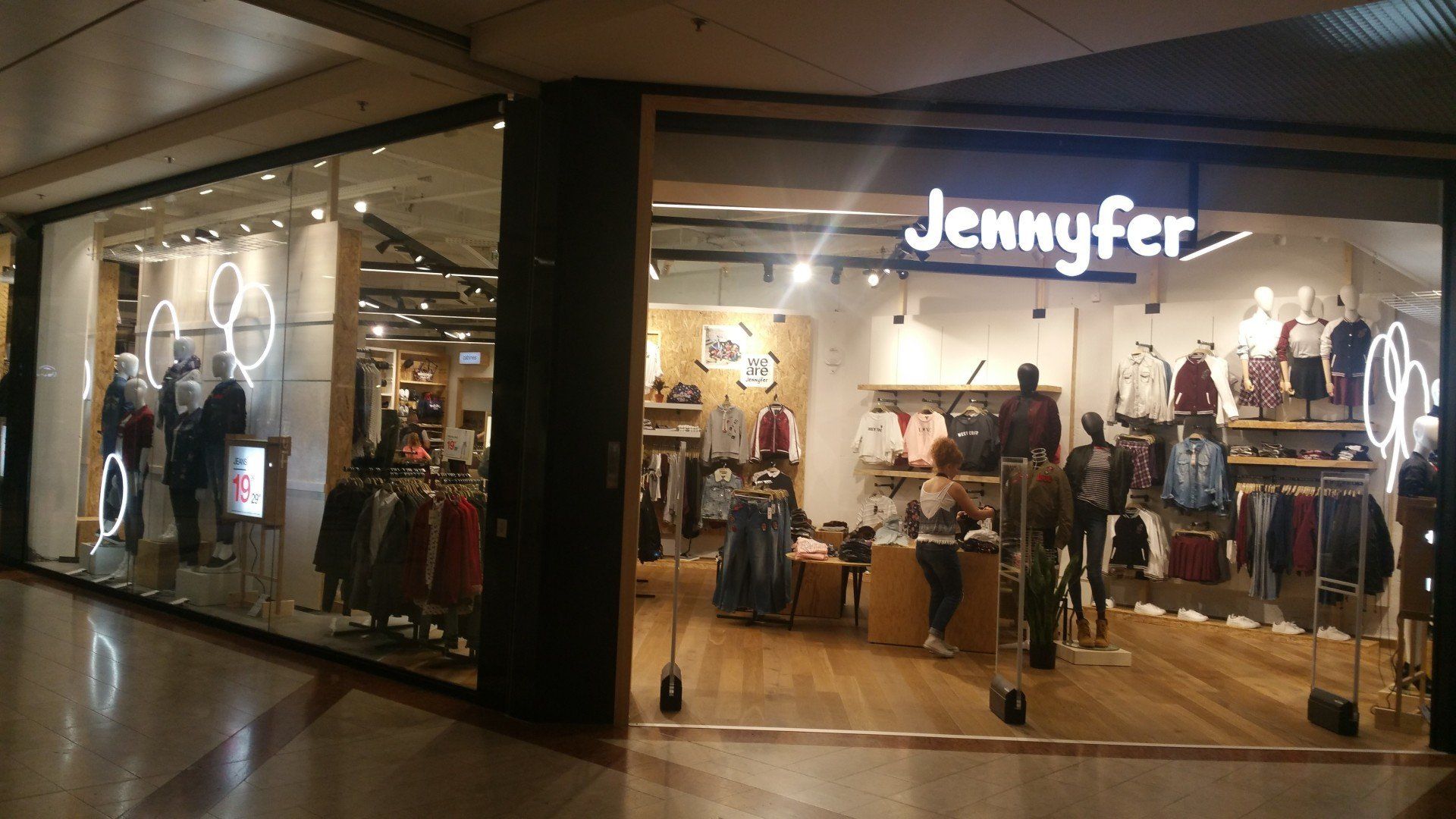 Éclairage de vitrine