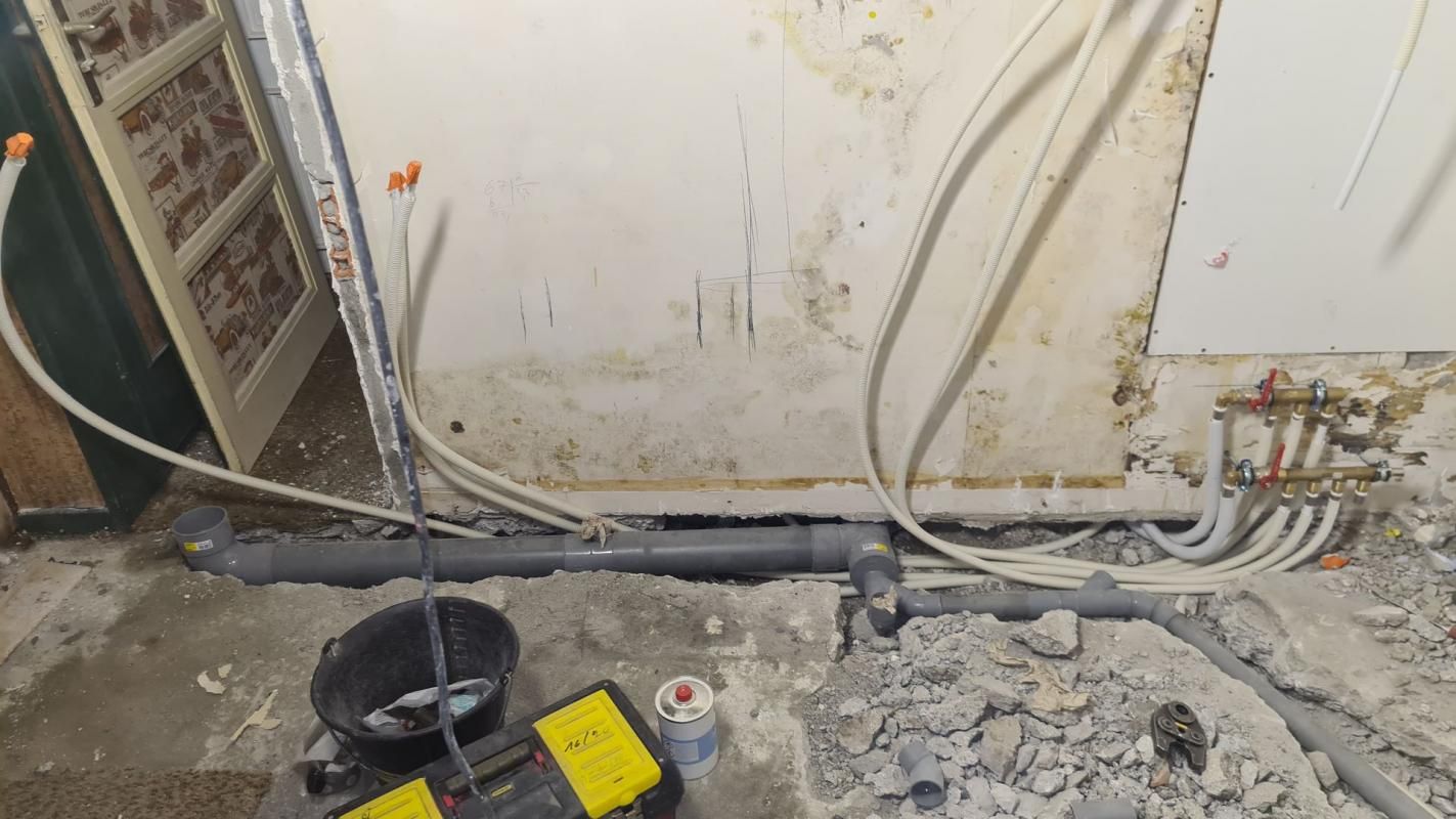 Canalisation installée par l'entreprise DDU