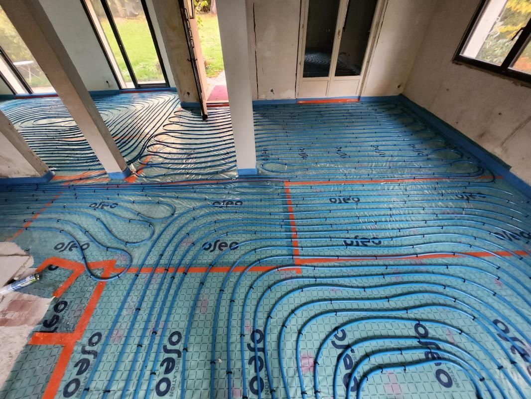 Chauffage installé par l'entreprise DDU