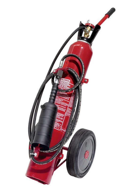 fahrbare Feuerlöscher