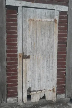 avant/après porte pigeonnier