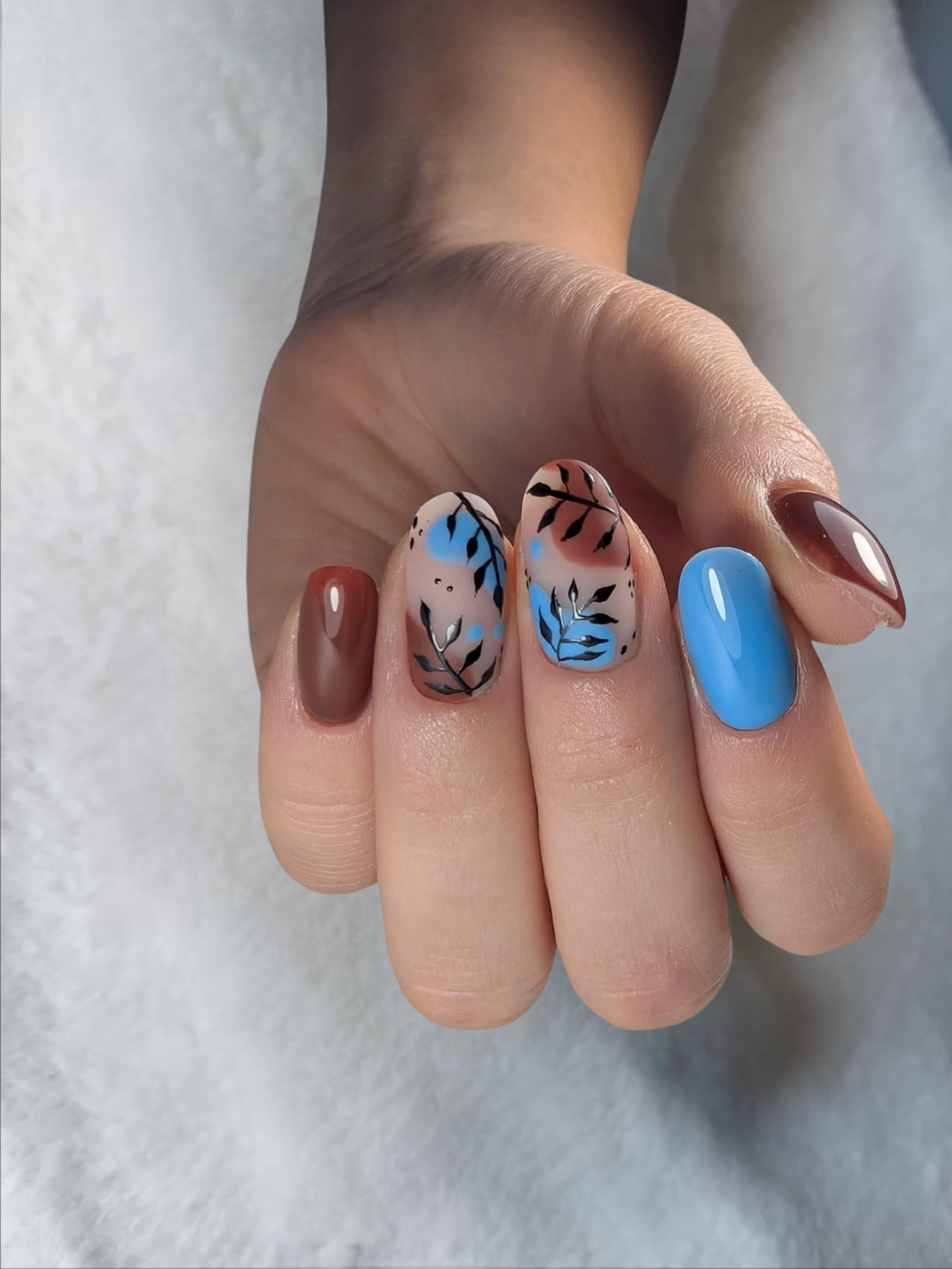 Gainage sur ongles naturel