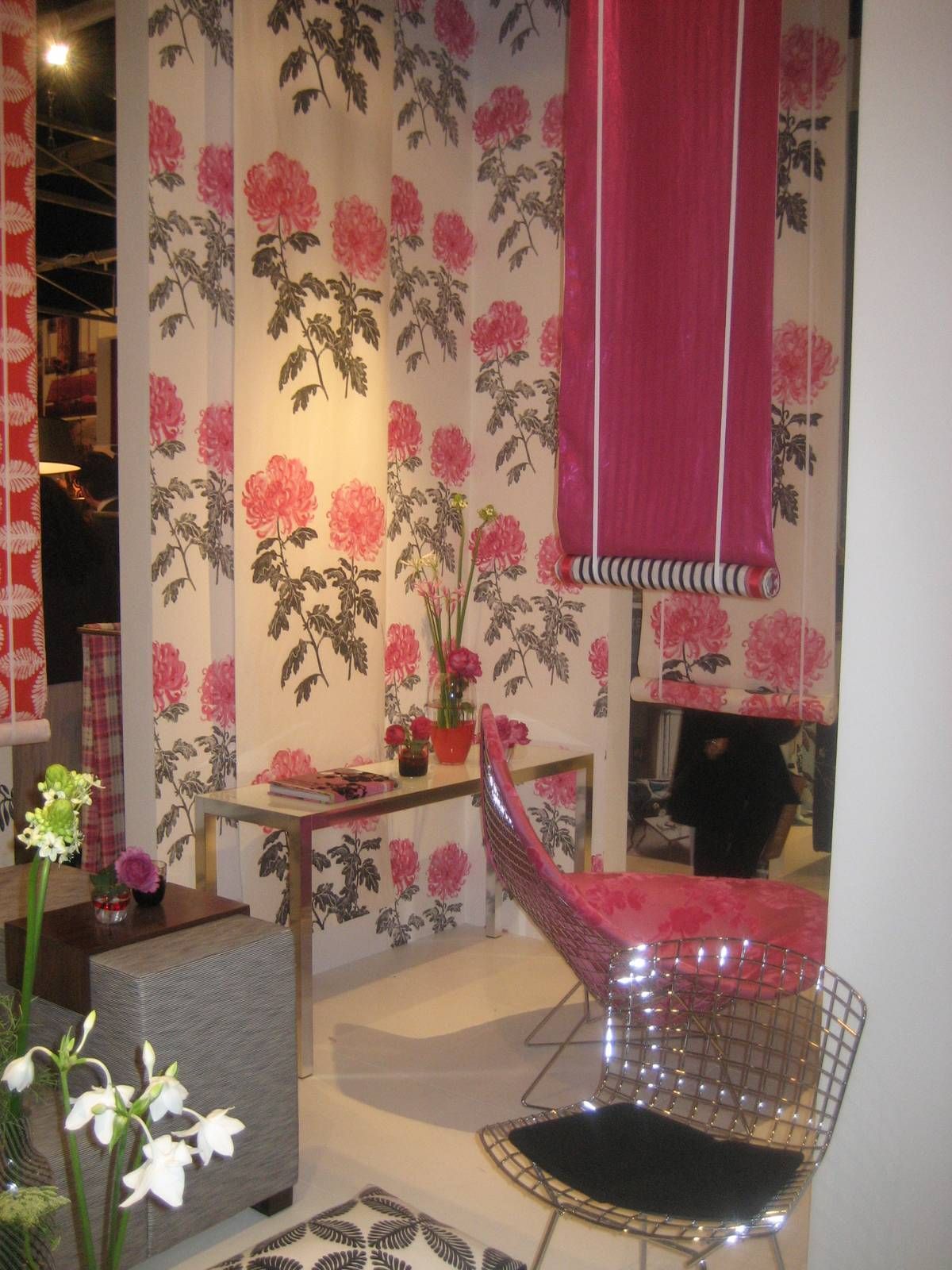 Décoration salon fleurs