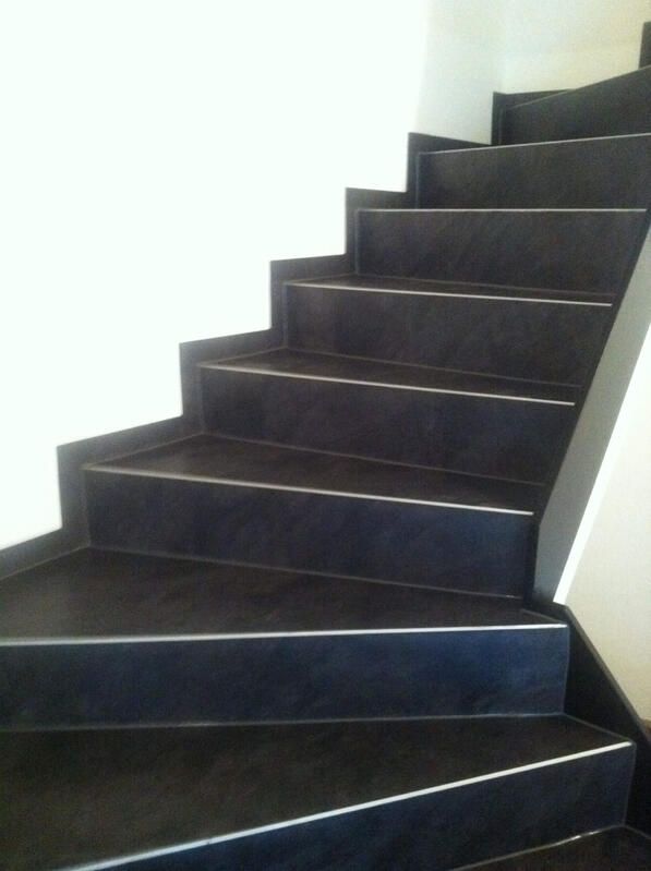 Treppe Bodenverlegung