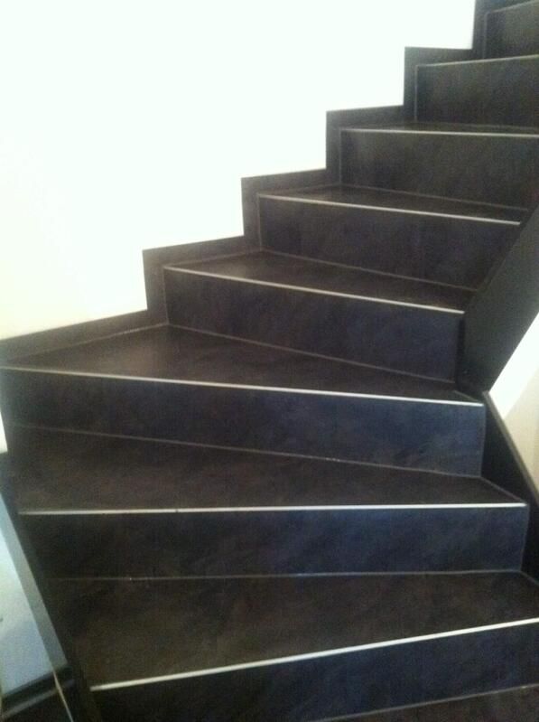 Treppe Bodenverlegung