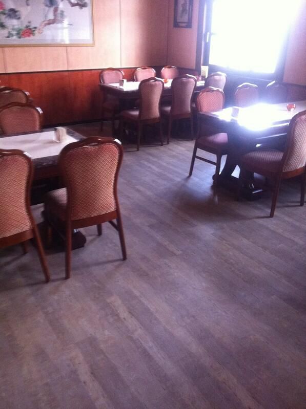 Restaurant Bodenverlegung