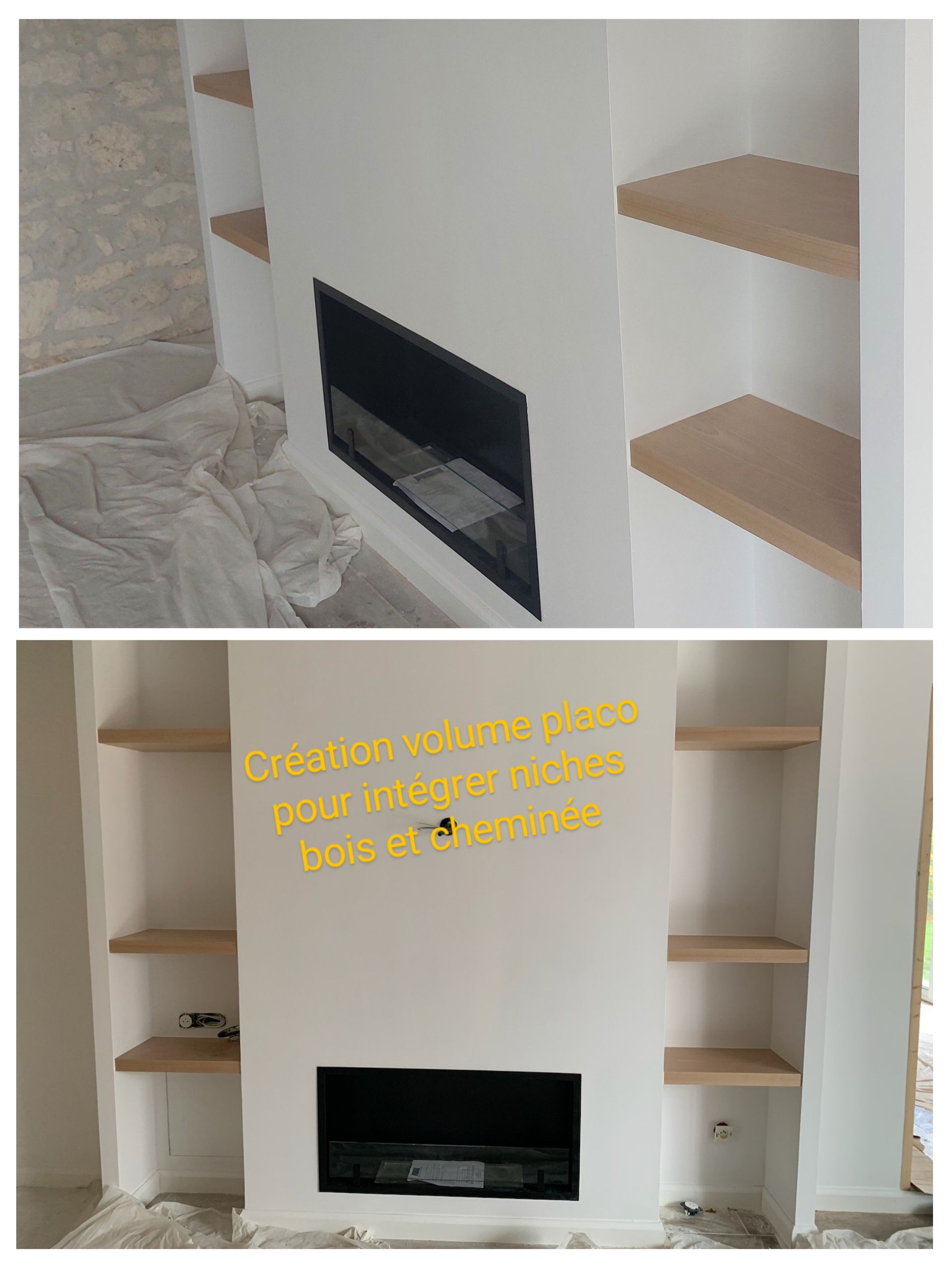 Création de niches en placo