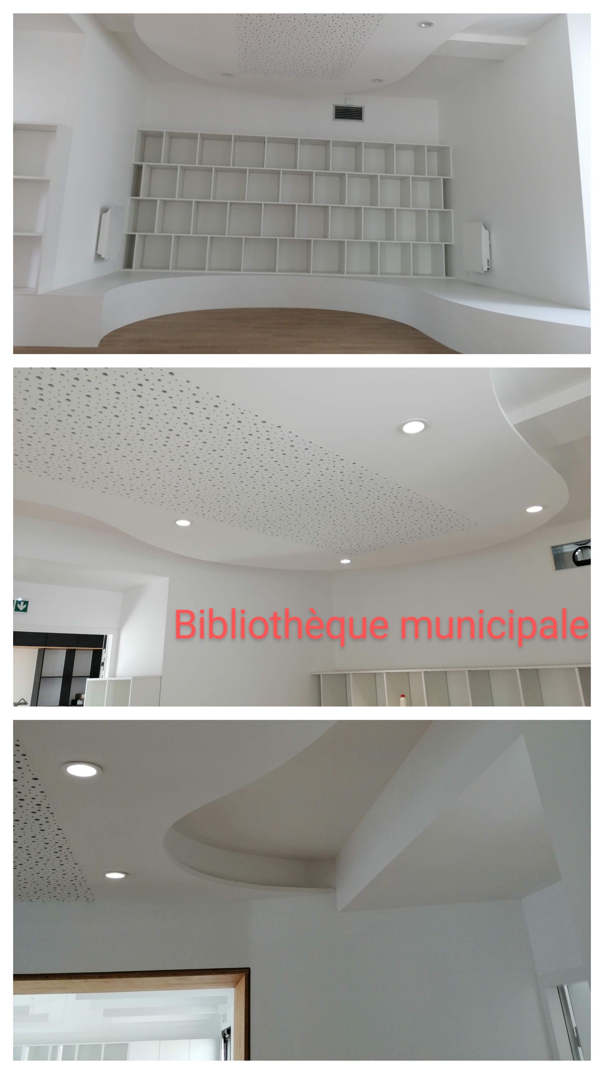 Pose de faux plafond