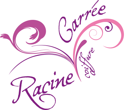 Logo Racine carrée coiffure