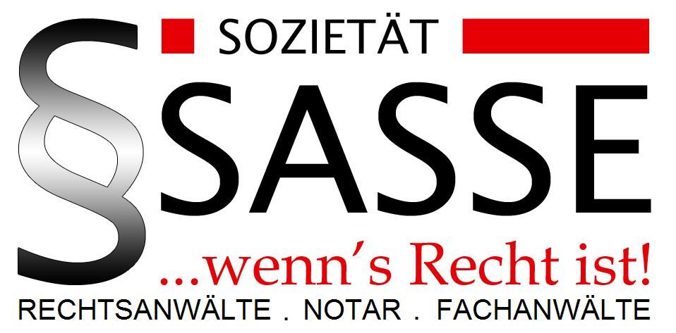 Sozietät Sasse Rechtsanwälte, Fachanwälte, Notar Titel Logo 01