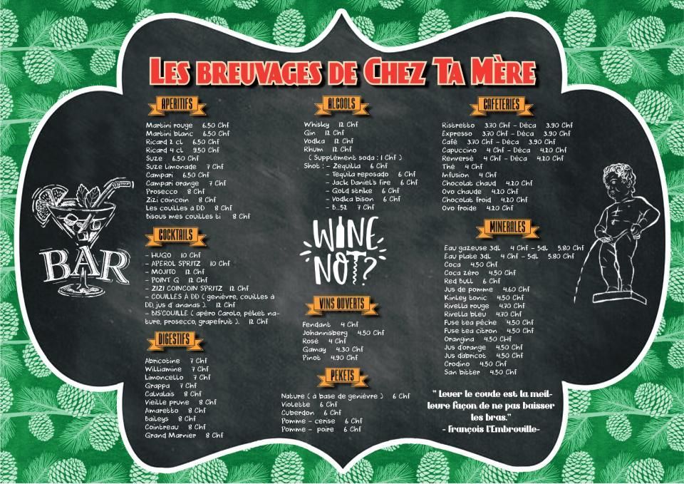 Beuvrages- Chez Ta Mère Sàrl