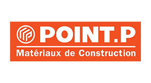 Logo de Point.P, Matériaux de Construction.