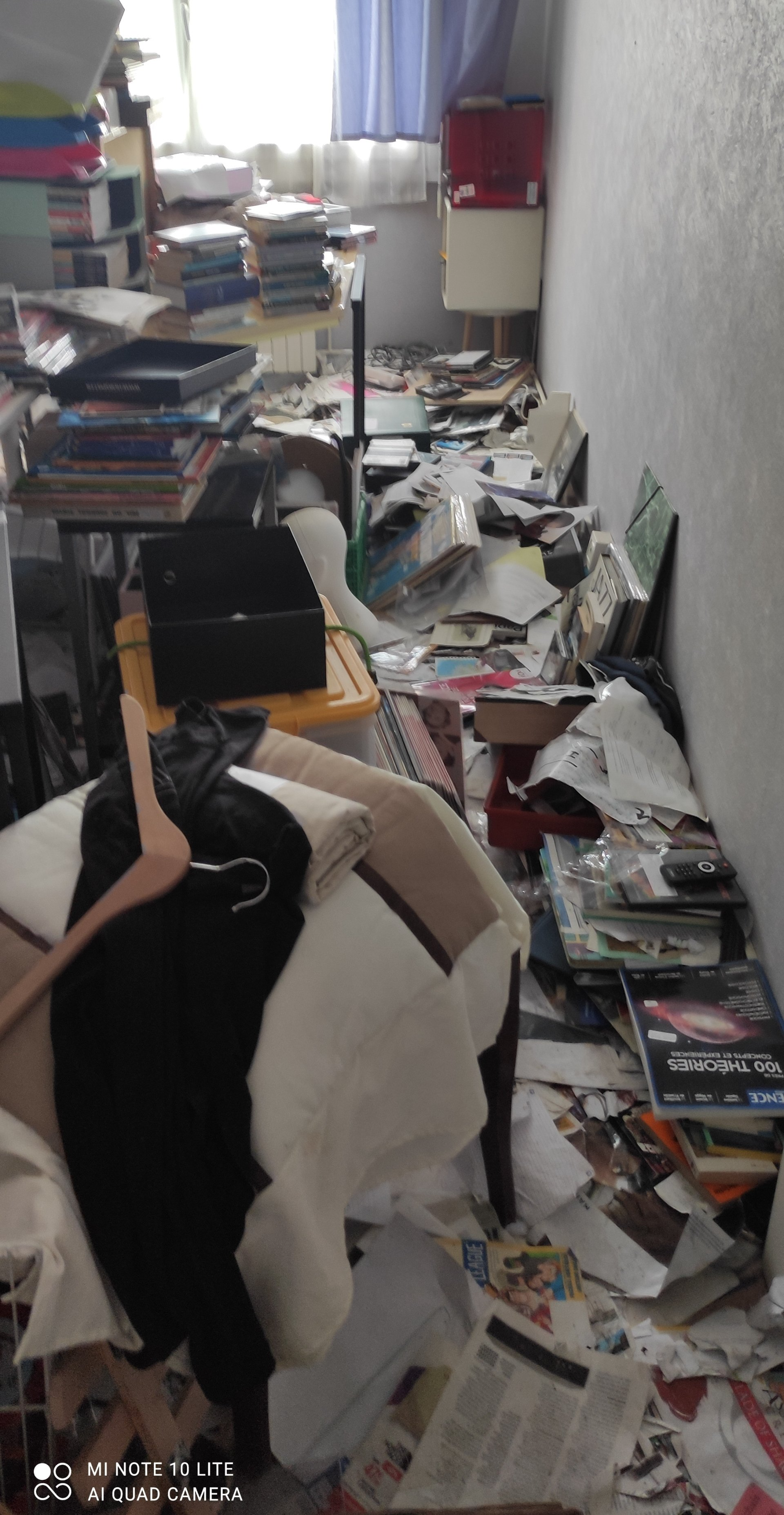 Débarras d'appartement insalubre avant
