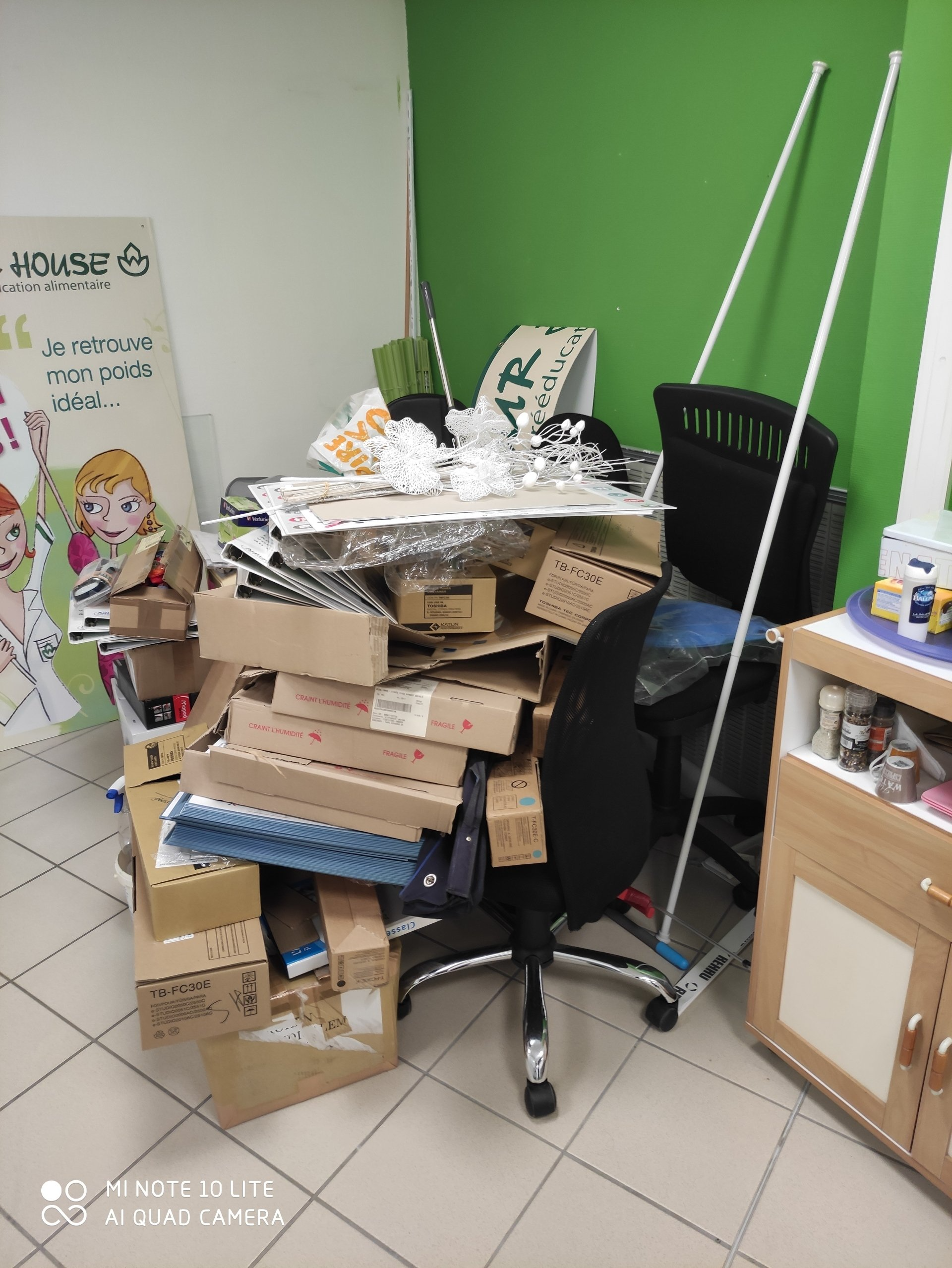 Débarras bureau