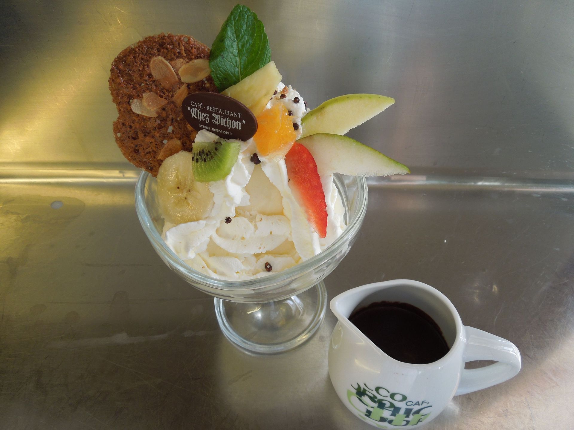 Coupe Danemark chocolat maison