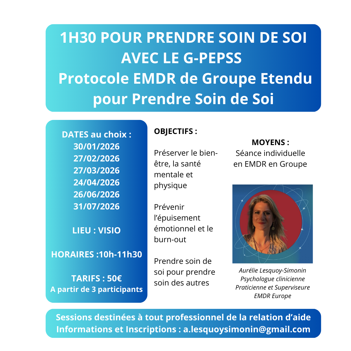 Flyer 1h30 pour prendre soin de soi