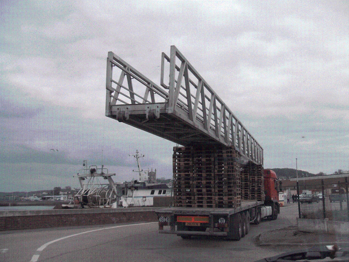 Port de Fécamp - Passerelle Ponton L 22m