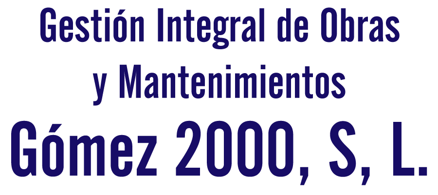 Gesti&oacute;n Integral de Obras y Mantenimientos G&oacute;mez 2000, S, L.